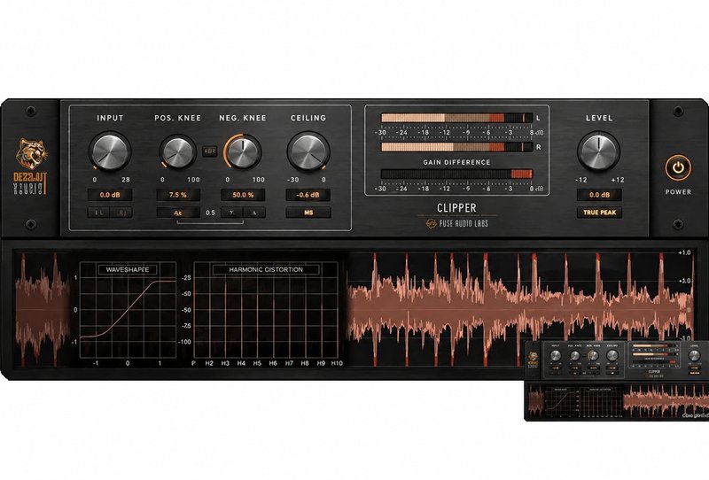 峰值限制器 Fuse Audio Labs OCELOT Clipper v1.0.0 BUBBiX Win