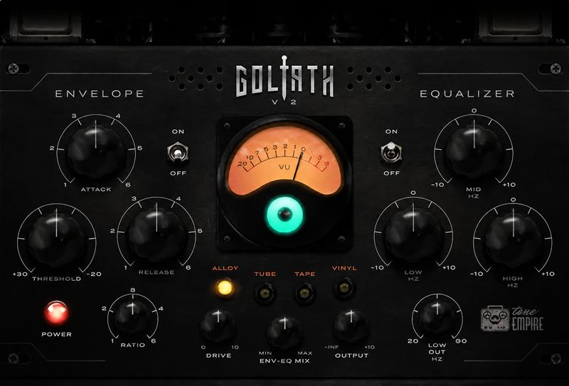 模拟通道条效果插件 Tone Empire Goliath V2 v3.6.0