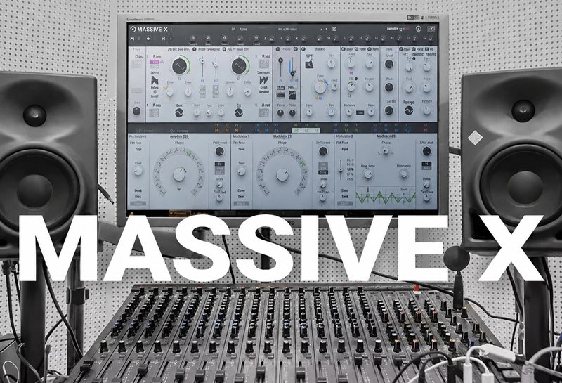 旗舰电子合成器含拓展预设 Native Instruments Massive X v1.4.6 CE Win