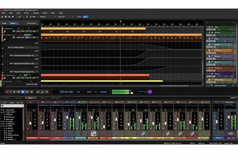专业音频编辑软件 Acoustica Mixcraft Recording Studio v10.6 Win