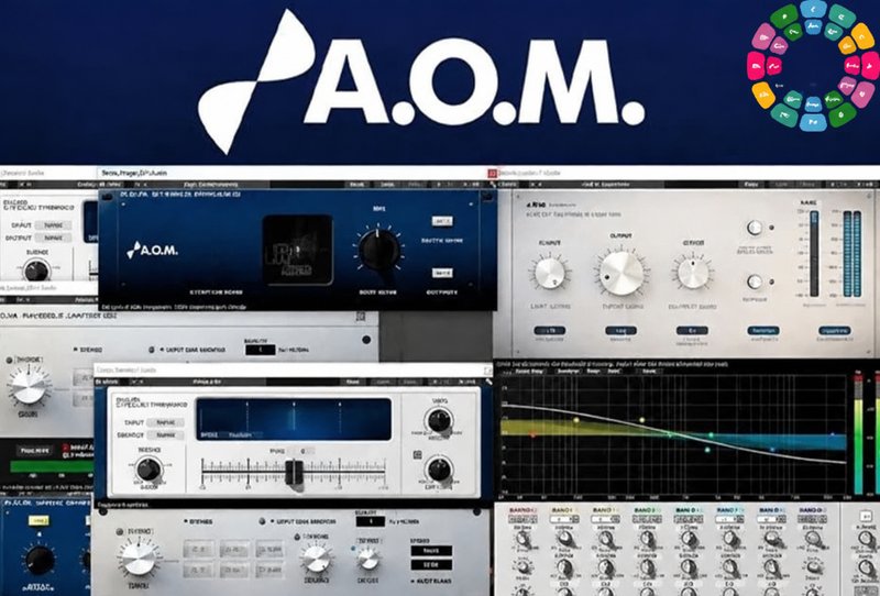 综合混音效果器套装 AOM Factory Total Bundle v1.18.3 CE Win (包含Invisible Limiter G2 Stereo Imaqer D Wave Shredder tranQuilizr Cyclic Panner)