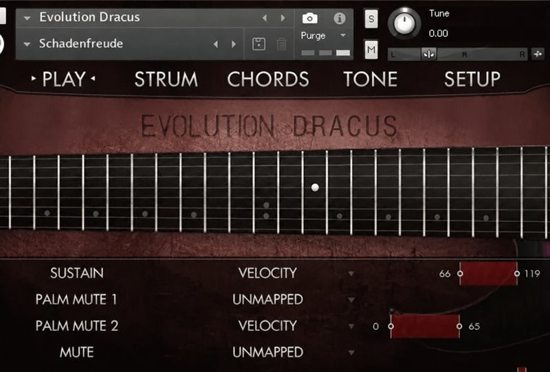 8弦金属电吉他音源 Orange Tree Samples Evolution Dracus v1.2.5