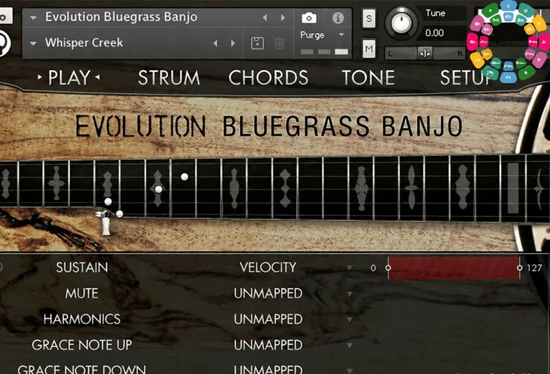 班卓琴音源 Orange Tree Samples Evolution Bluegrass Banjo v1.2.5