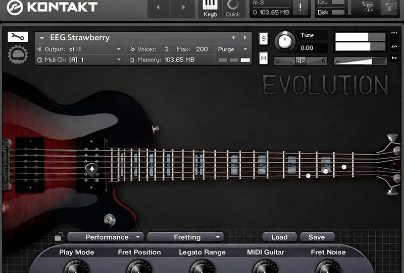 草莓电吉他音源 Orange Tree Samples Evolution Strawberry v1.2.5