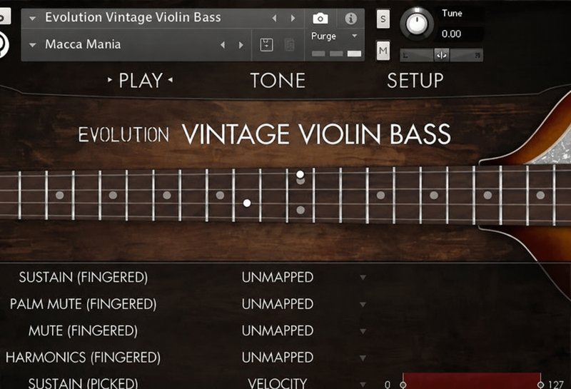 小提琴形电贝司 Orange Tree Samples Evolution Vintage Violin Bass v1.2.5