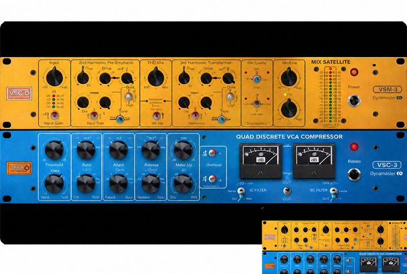 4个混音插件合集 Vertigo Sound Plugins v2025.3 (包含VSM4 VSM-4 VSE4 VSE-4 VSE2 VSE-2 VSC3 VSC-3)