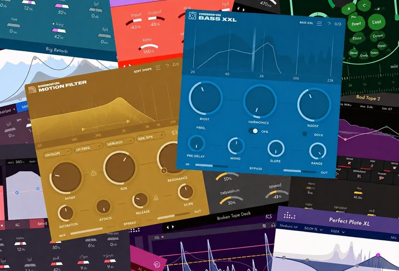 11个混音效果插件合集 Denise Audio Plugins Bundle v2025.4 R2R Win (包含DeniseAudio Bad Tape 2 Bass XXL Bite Harder Dragon Fire God Mode Motion Filter Noize 2 Perfect Plate XL Perfect Room 2 Poltergate Sub Generator)