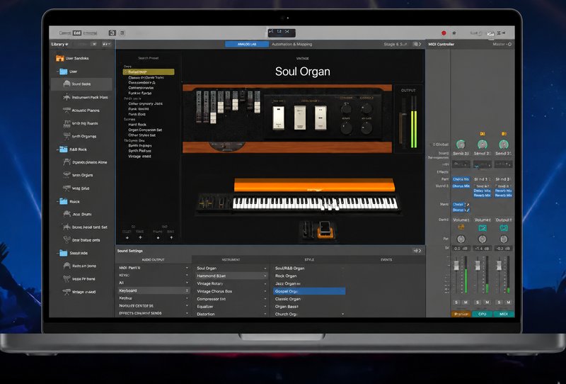 苹果现场音乐演出软件 Apple MainStage 3 v3.7.1 MacOS