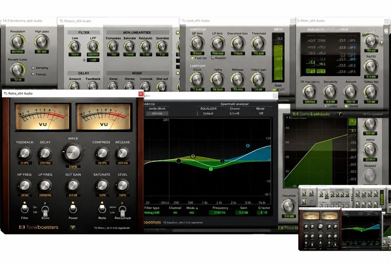 综合效果插件套装 ToneBoosters Plugin Bundle v1.9.4 R2R