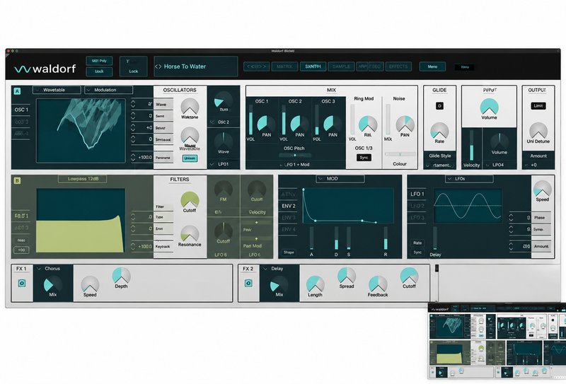 模拟合成器 Waldorf Blofeld Plugin v1.1.0 R2R