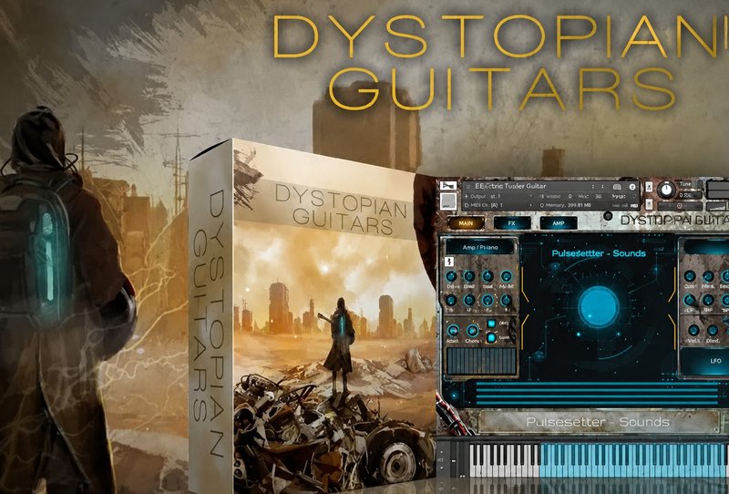 电影吉他混合乐器音源 PulseSetter Sounds Dystopian Guitars (Pulse Setter)