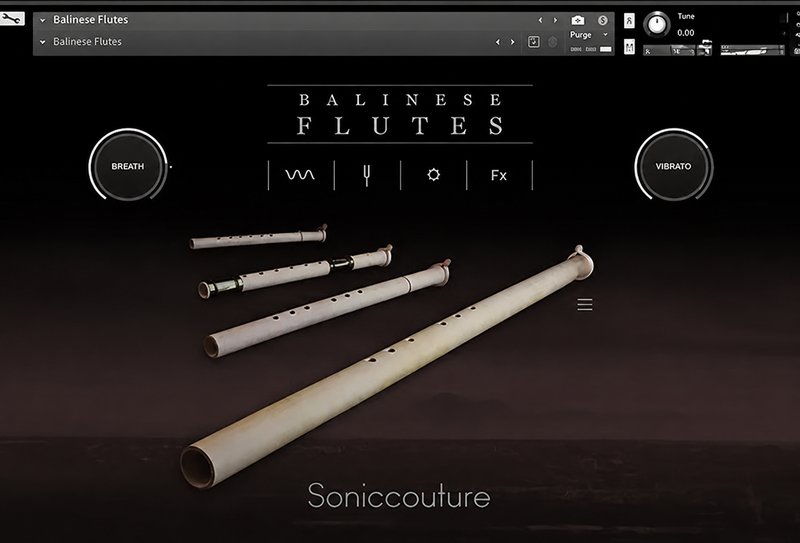 巴厘岛长笛音源 Soniccouture Balinese Flutes v1.0.1