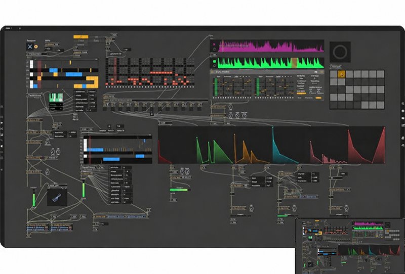 可视化音乐编程软件 Cycling 74 Max v9.0.5 incl RNBO Mac