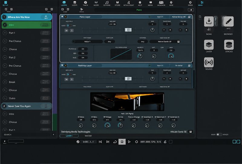 现场表演系统软件 Steinberg VST Live 2 Pro v2.2.10 VR