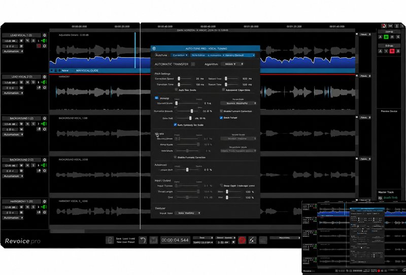 人声音高校正调音插件 Synchro Arts ReVoice Pro v5.1.28 R2R Win (SynchroArts Re Voice Pro)