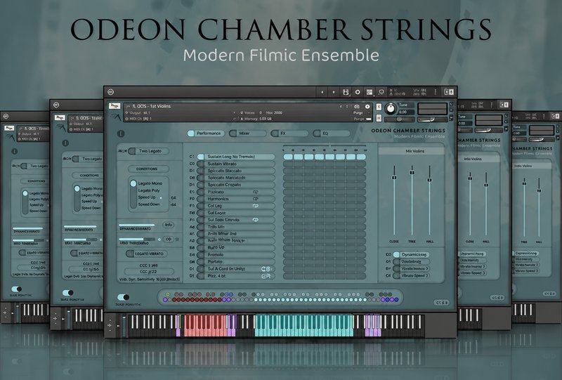 室内乐弦乐 Insanity Samples Odeon Chamber Strings v1.0.2