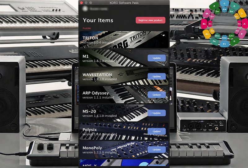 产品激活管理器 KORG Software Pass v1.3.1 R2R