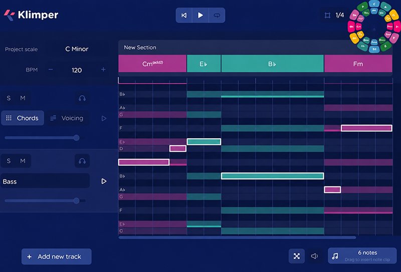 智能和弦旋律生成插件 POLYDIGM Software Klimper v2.4.0