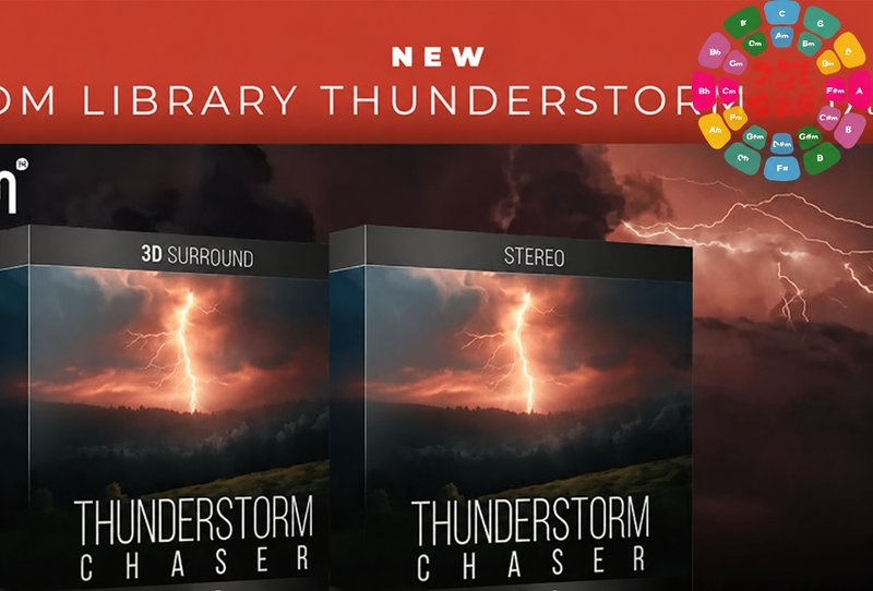 雷暴音效包 Boom Library Thunderstorm Chaser Stereo+3D WAV