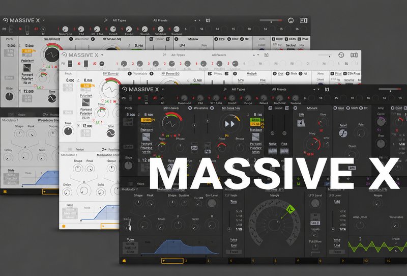 旗舰电子合成器 Native Instruments Massive X v1.5.0 bobdule Win