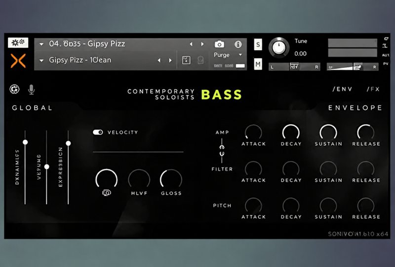 管弦乐贝司音源 Sonixinema Contemporary Soloist Bass v1.0.1