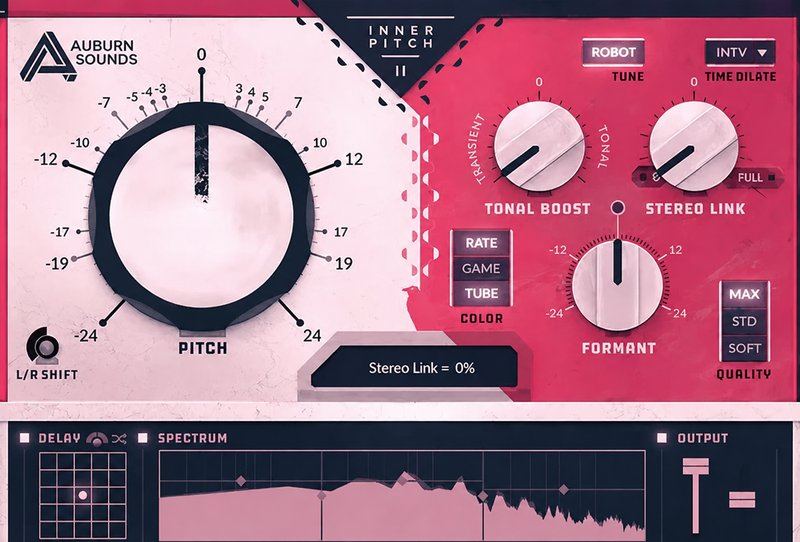 音高转换插件 Auburn Sounds Inner Pitch v2.0.0 TCD Win