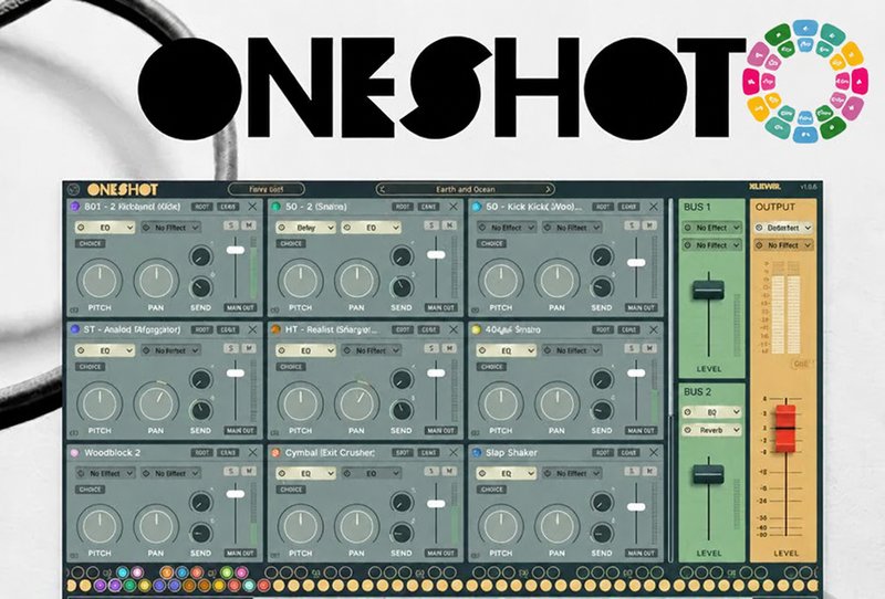 鼓音源采样器 Klevgrand OneShot v1.0.3 R2R （One Shot）