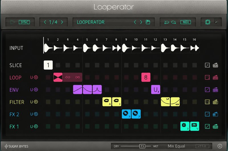 乐句loop处理切片插件 Sugar Bytes Looperator v1.1.1 Win TeamCubeadooby