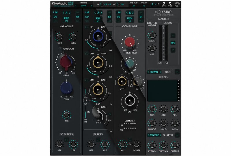 模拟调音台插件 Kiive Audio KStrip v1.0.1 BUBBiX