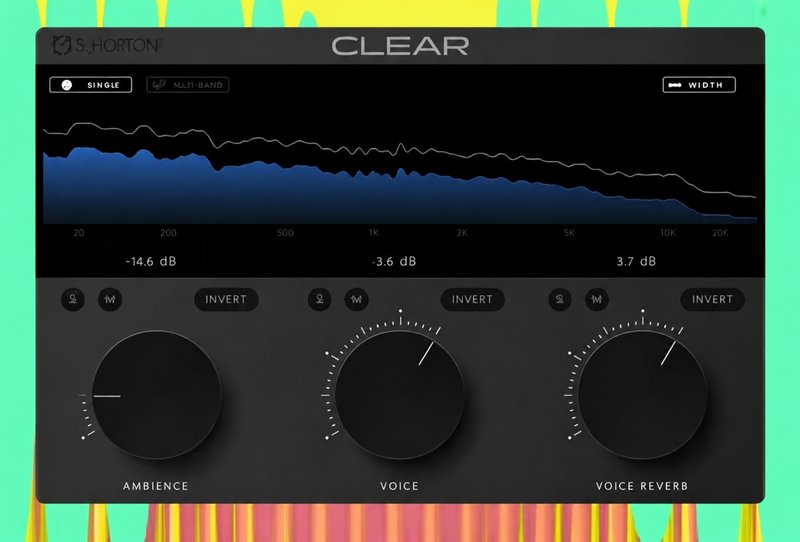 降噪去混响音频插件 Supertone Clear v1.1.1