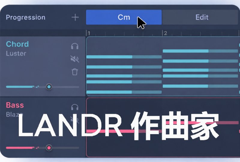 智能和弦Midi生成插件 LANDR Composer v1.0.11 R2R Win