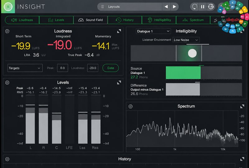 音频计量分析插件 iZotope Insight Pro v2.6.0 VR Win