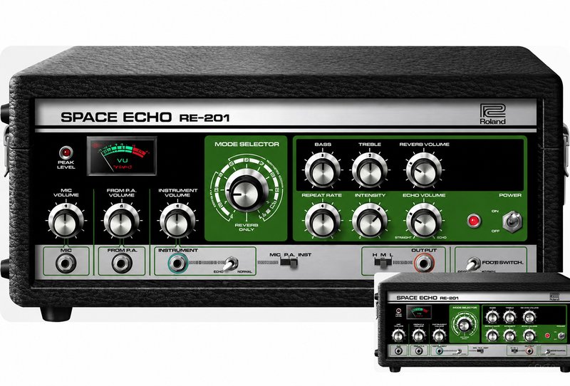 磁带延迟和回声效果器 Roland Cloud RE-201 Space Echo v1.0.1