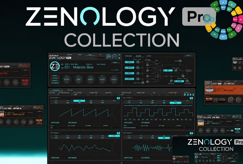 电子合成器套装 Roland Cloud ZENOLOGY Pro Collection v2.0.4 Mac (JX-8P JD-800 SH-101 JUPITER-8 JUNO-106)