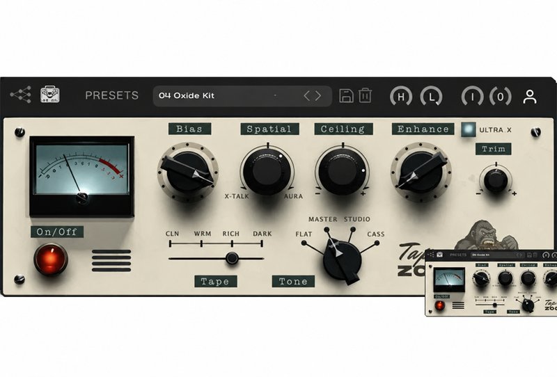 模拟磁带效果插件 Tone Empire TapeZoo v1.0.0 （Tape Zoo ）