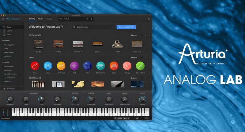 模拟合成器 Arturia Analog Lab V Pro v5.11.1