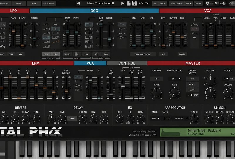 模拟合成器 Togu Audio Line TAL-Pha v1.2.6 MacOS-MORiA