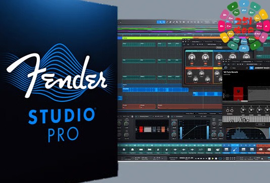音乐制作宿主软件 Fender Studio Pro 8 v8.0.1 R2R Win