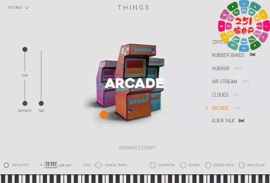 电影化实验合成器 Sampleson Things v1.2.1 MOCHA Win
