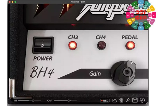吉他金属经典音箱 Bogren Digital Ampknob BH4 v1.0.128 U2B Mac