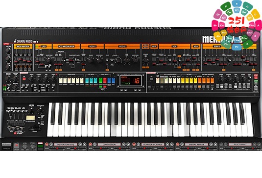 合成器插件 Cherry Audio Mercury-8 v1.0.9.93 Win