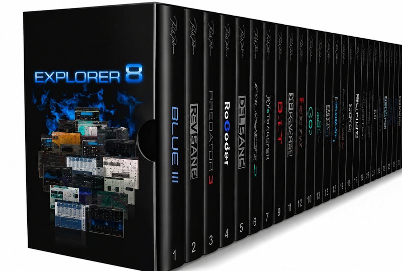 综合虚拟合成器效果器插件包 Rob Papen eXplorer 8 v8.0.9 R2R Win