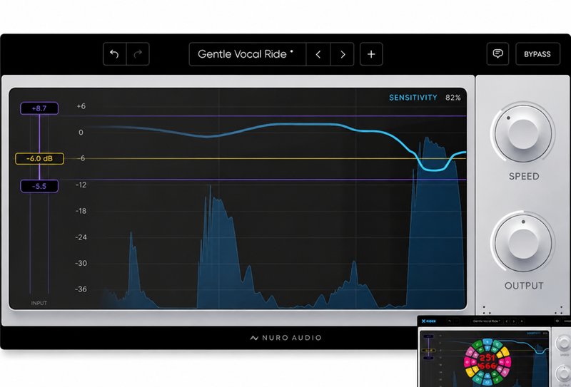 人声音量电平控制插件 Nuro Audio Xrider v1.0.2&v1.0.3