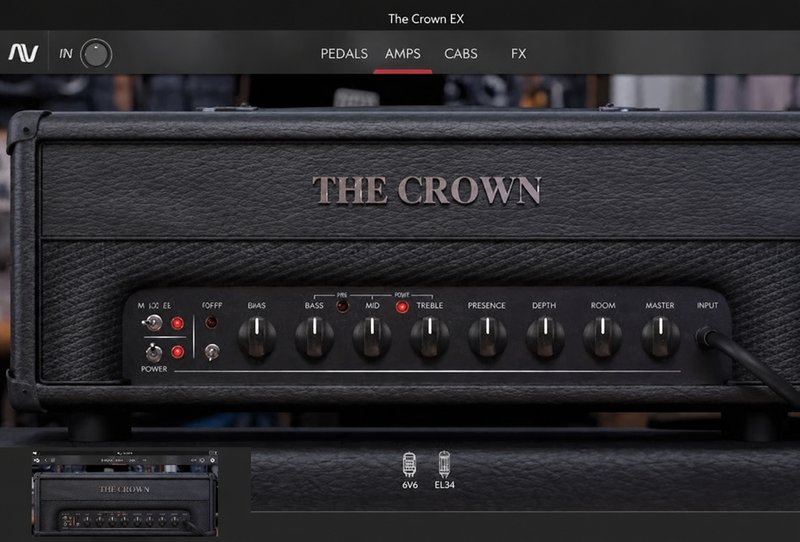 吉他3通道加州放大器 Audio Assault The Crown EX v1.1.0 Win