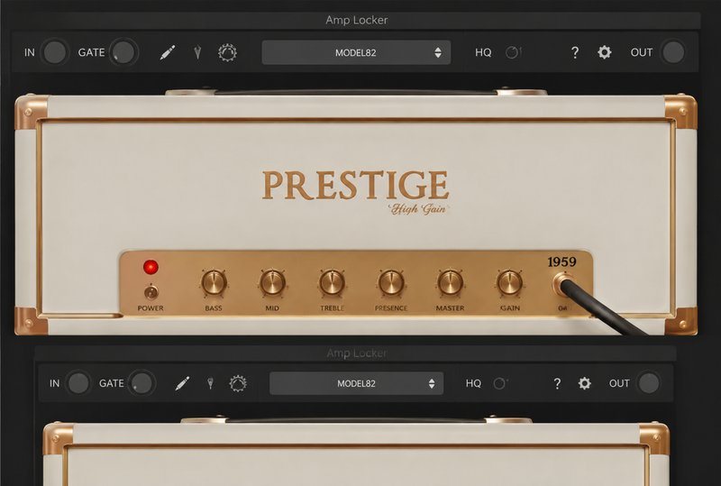 模拟放大器插件 Audio Assault Amp Locker v1.3.4 Win