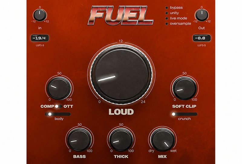 饱和效果器 Musik Hack FUEL v1.0.11