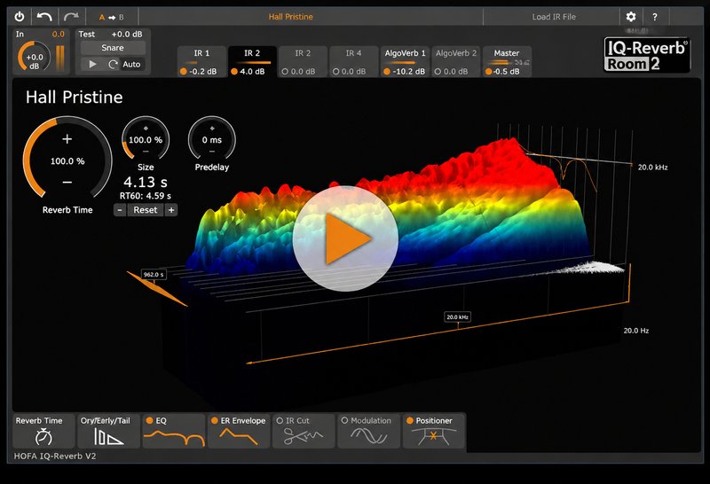 混响插件 HOFA IQ Reverb v2.0.10 Win