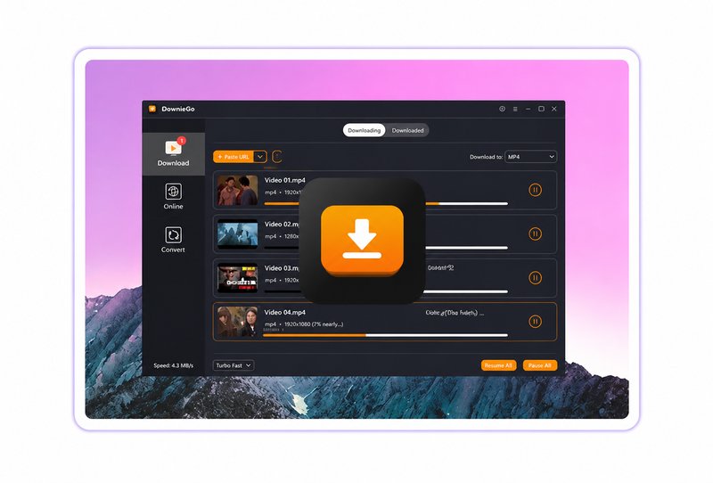 网站视频 音乐下载软件 iDownerGo v10.2.3 多语言版