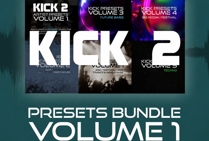 KICK2 底鼓合成器预设合集 Sonic Academy Kick 2 Presets Bundle Vol 1 – 10