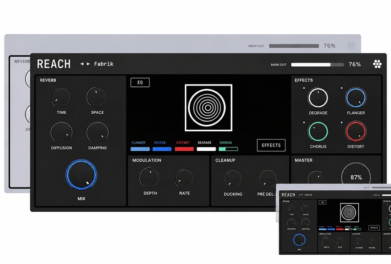 混响效果插件 Sinuslabs Reach v1.6.6